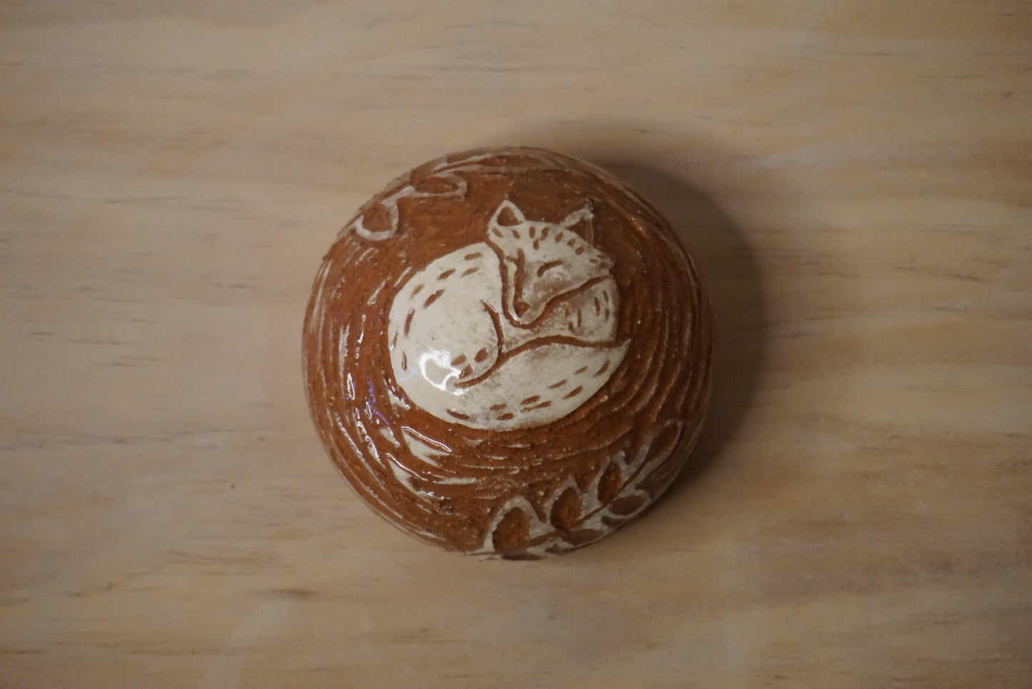 Fox jewelry box