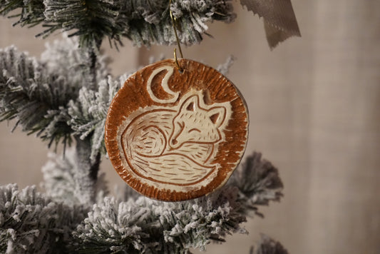 Spirit animal ornaments