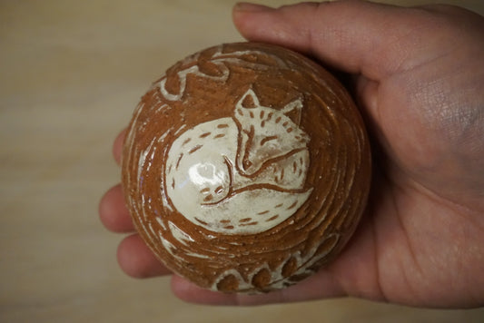 Fox jewelry box